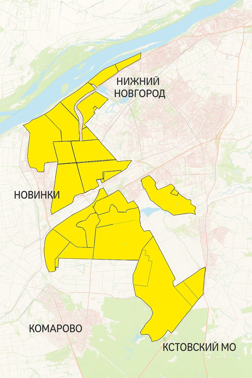Карта земельных участков